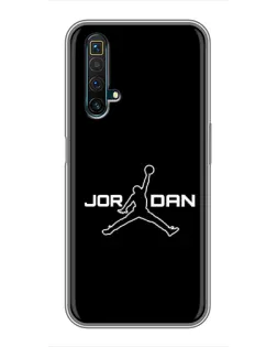 Чехол для Realme X50 с картинкой «Nike Pink Swirl»