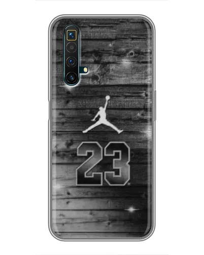 Чехол для Realme X50 с картинкой «Jordan Carbon 23»