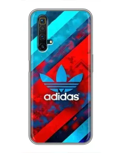 Чехол для Realme X50 с картинкой «Абстракция Adidas»