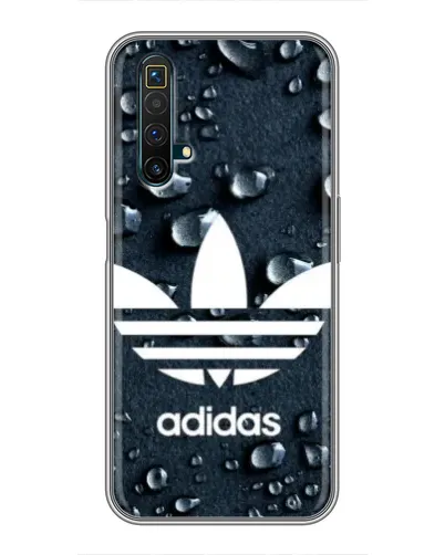 Чехол для Realme X50 с картинкой «Adidas Trefoil Blue» Чехол для Realme X50 с картинкой «Adidas Trefoil Blue»