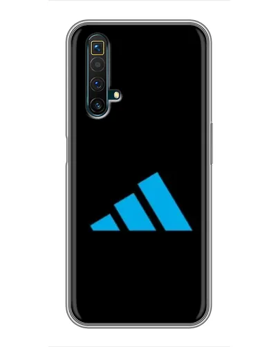 Чехол для Realme X50 с картинкой «Adidas Cyan Logo» Чехол для Realme X50 с картинкой «Adidas Cyan Logo»