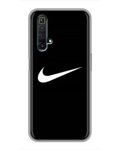 Чехол для Realme X50 с картинкой «Минималистический Найк» Чехол для Realme X50 с картинкой «Минималистический Найк»