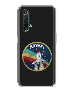 Чехол для Realme X50 с картинкой «NASA — эмблема миссии»