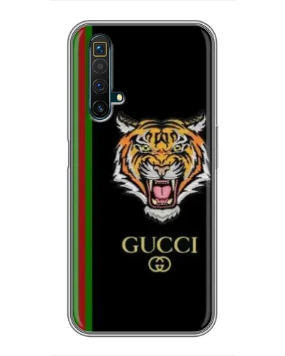 Чехол для Realme X50 с картинкой «Тигр Gucci»