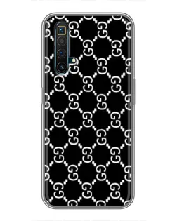 Чехол для Realme X50 с картинкой «Gucci — сетчатый паттерн»