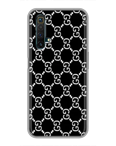 Чехол для Realme X50 с картинкой «Gucci — сетчатый паттерн»
