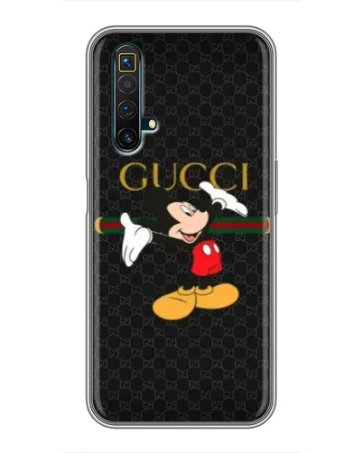 Чехол для Realme X50 с картинкой «Микки Маус Gucci»