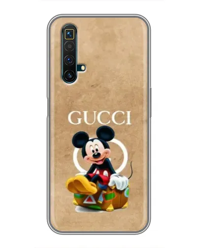 Чехол для Realme X50 с картинкой «Микки Маус Gucci — крафт»