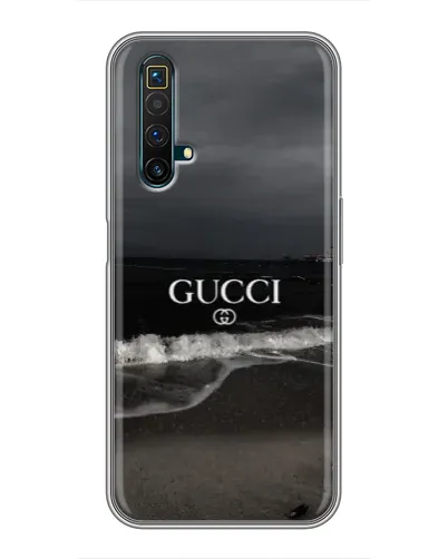 Чехол для Realme X50 с картинкой «Gucci — морской прибой»