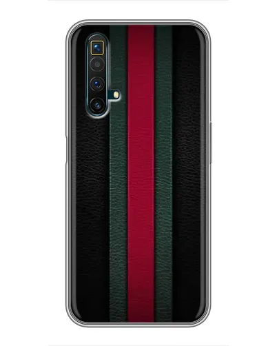 Чехол для Realme X50 с картинкой «Gucci — неоновая линия»