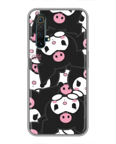 Чехол для Realme X50 с картинкой «Паттерн голов Куроми» Чехол для Realme X50 с картинкой «Паттерн голов Куроми»