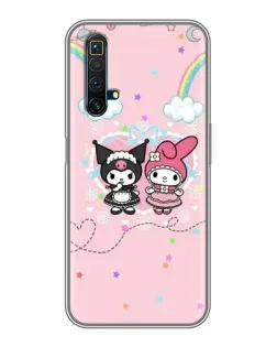 Чехол для Realme X50 с картинкой «My Melody и Kuromi»