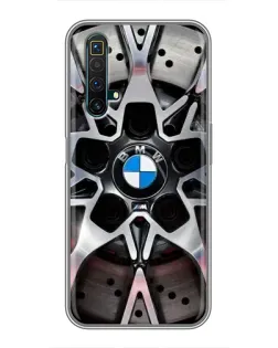 Чехол для Realme X50 с картинкой «BMW — деталь диска» Чехол для Realme X50 с картинкой «BMW — деталь диска»