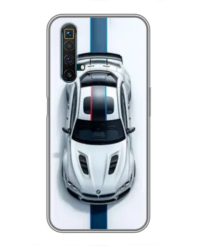 Чехол для Realme X50 с картинкой «Вид сверху — BMW M»