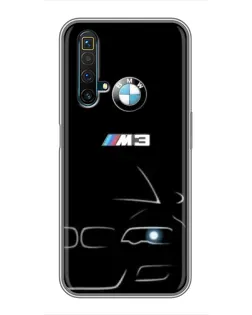 Чехол для Realme X50 с картинкой «Минималистичный принт BMW M3» Чехол для Realme X50 с картинкой «Минималистичный принт BMW M3»