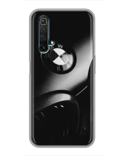 Чехол для Realme X50 с картинкой «Эмблема BMW — макро» Чехол для Realme X50 с картинкой «Эмблема BMW — макро»