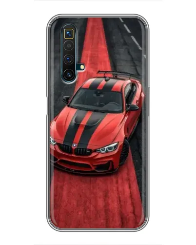Чехол для Realme X50 с картинкой «BMW на красной дорожке»