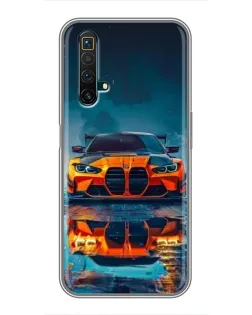 Чехол для Realme X50 с картинкой «BMW — золотая эмблема» Чехол для Realme X50 с картинкой «BMW — золотая эмблема»