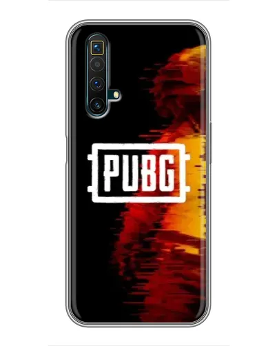 Чехол для Realme X50 с картинкой «Яркий логотип PUBG» Чехол для Realme X50 с картинкой «Яркий логотип PUBG»