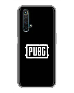 Чехол для Realme X50 с картинкой «Лого BMW — металлический блеск»