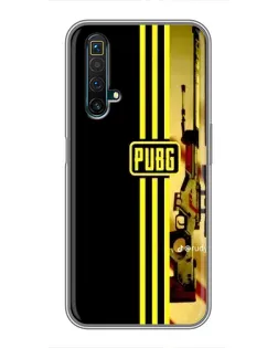 Чехол для Realme X50 с картинкой «PUBG — камуфляжный шлем»