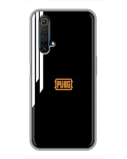 Чехол для Realme X50 с картинкой «PUBG — вертикальные линии»