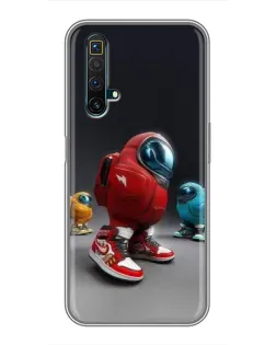 Чехол для Realme X50 с картинкой «Among Us — 3D стиль»