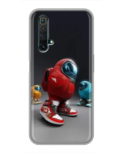 Чехол для Realme X50 с картинкой «Among Us — 3D стиль»