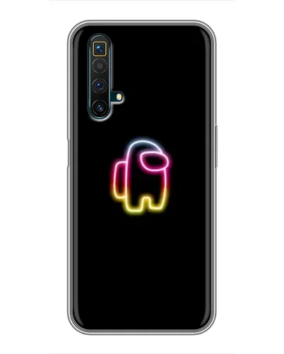 Чехол для Realme X50 с картинкой «Among Us градиент»