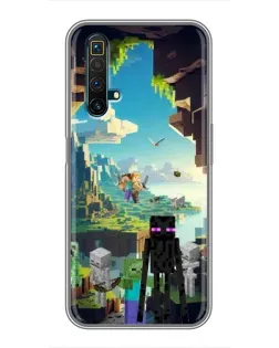 Чохол для Realme X50 з картинкою «Ендермен у лісі» Чохол для Realme X50 з картинкою «Ендермен у лісі»