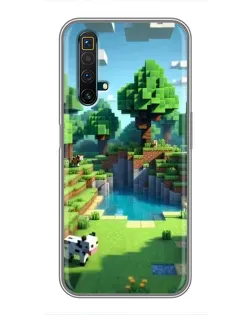 Чохол для Realme X50 з картинкою «Minecraft літній день» Чохол для Realme X50 з картинкою «Minecraft літній день»