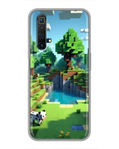 Чехол для Realme X50 с картинкой «Minecraft летний день» Чехол для Realme X50 с картинкой «Minecraft летний день»