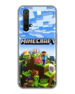 Чохол для Realme X50 з картинкою «Minecraft класичний світ» Чохол для Realme X50 з картинкою «Minecraft класичний світ»