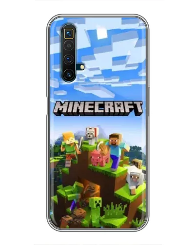 Чехол для Realme X50 с картинкой «Minecraft классический мир» Чехол для Realme X50 с картинкой «Minecraft классический мир»