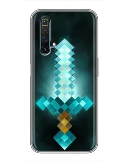 Чохол для Realme X50 з картинкою «Алмазний меч неон» Чохол для Realme X50 з картинкою «Алмазний меч неон»
