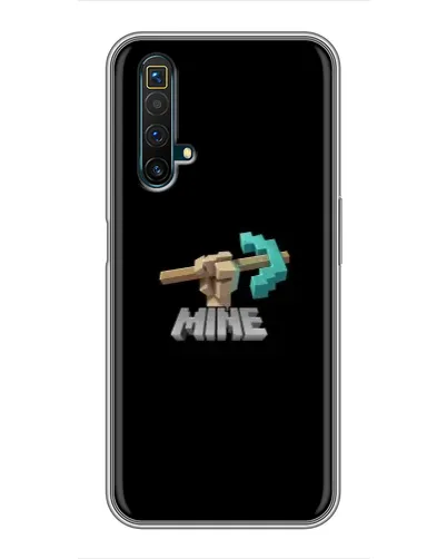 Чехол для Realme X50 с картинкой «Алмазная кирка» Чехол для Realme X50 с картинкой «Алмазная кирка»