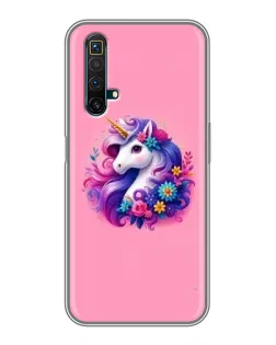 Чехол для Realme X50 с картинкой «Сказочный единорог»