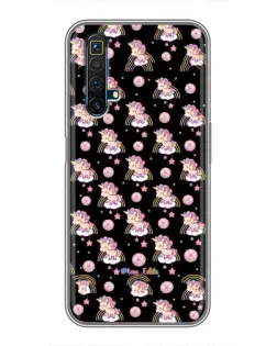 Чехол для Realme X50 с картинкой «Magic Unicorn паттерн»