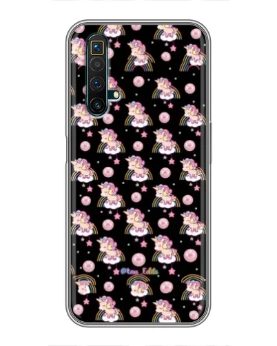 Чехол для Realme X50 с картинкой «Magic Unicorn паттерн»