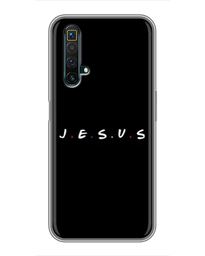 Чехол для Realme X50 с картинкой «Точки веры J.E.S.U.S.» Чехол для Realme X50 с картинкой «Точки веры J.E.S.U.S.»