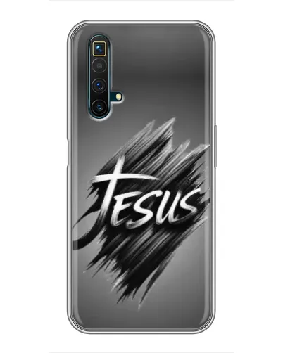 Чехол для Realme X50 с картинкой «Надпись Jesus Graffiti» Чехол для Realme X50 с картинкой «Надпись Jesus Graffiti»