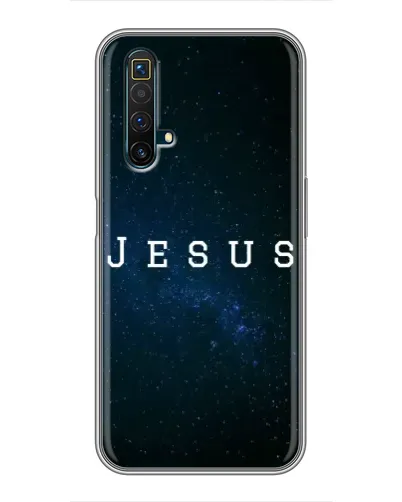 Чехол для Realme X50 с картинкой «Звездное небо Jesus» Чехол для Realme X50 с картинкой «Звездное небо Jesus»