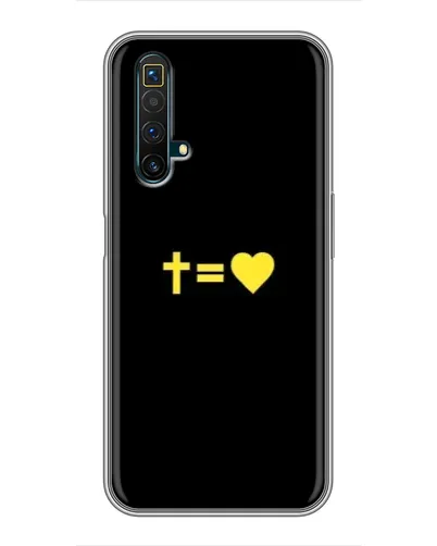 Чехол для Realme X50 с картинкой «Сердце и Крест» Чехол для Realme X50 с картинкой «Сердце и Крест»