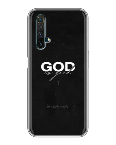 Чехол для Realme X50 с картинкой «GOD — Бог над всем» Чехол для Realme X50 с картинкой «GOD — Бог над всем»