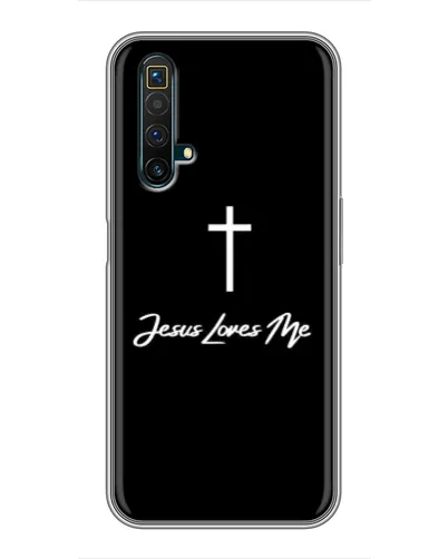 Чехол для Realme X50 с картинкой «Иисус любит тебя» Чехол для Realme X50 с картинкой «Иисус любит тебя»
