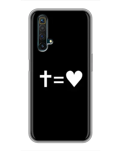 Чехол для Realme X50 с картинкой «Крест и Сердце» Чехол для Realme X50 с картинкой «Крест и Сердце»