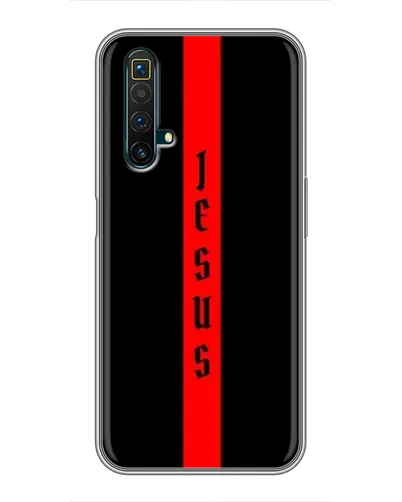 Чехол для Realme X50 с картинкой «Красная линия веры» Чехол для Realme X50 с картинкой «Красная линия веры»