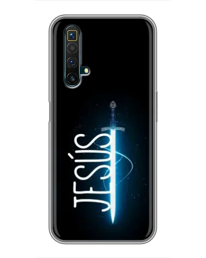 Чехол для Realme X50 с картинкой «Меч Духа Jesus» Чехол для Realme X50 с картинкой «Меч Духа Jesus»