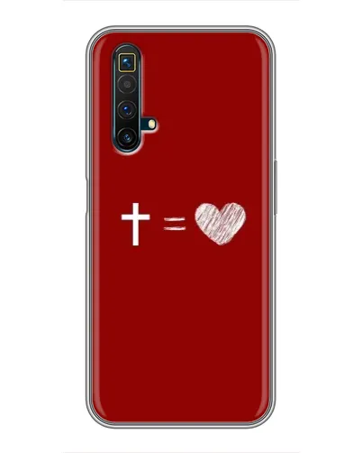 Чехол для Realme X50 с картинкой «Уравнение любви» Чехол для Realme X50 с картинкой «Уравнение любви»