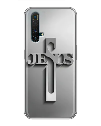 Чехол для Realme X50 с картинкой «Металлический крест Jesus» Чехол для Realme X50 с картинкой «Металлический крест Jesus»